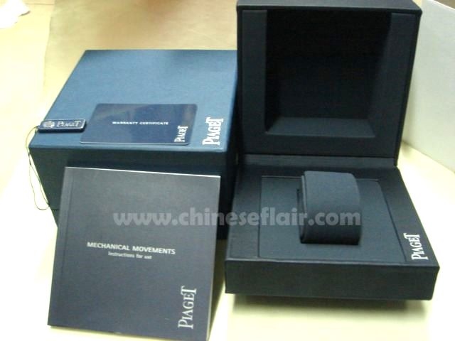 Original Quality Copy Piaget Watch Box / Black Square Box fo